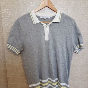 Short sleeve knit polo